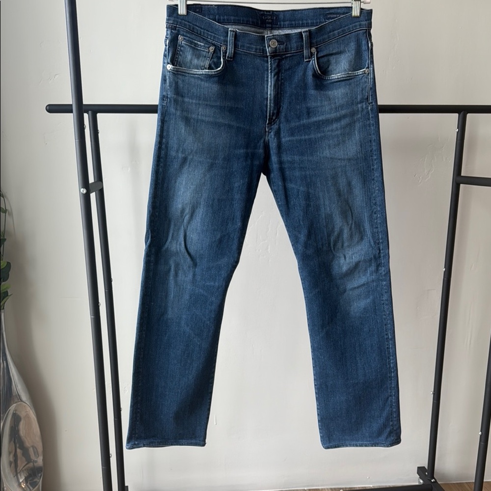 Citizens Of Humanity Blue Straight Jeans Timeless Style